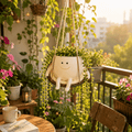 Cute Swing Resin Planter Pot for Indoor Plants | Swing Joy Planter by PotPop